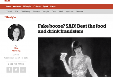 Fake booze? SAD! Beat the food and drink fraudsters