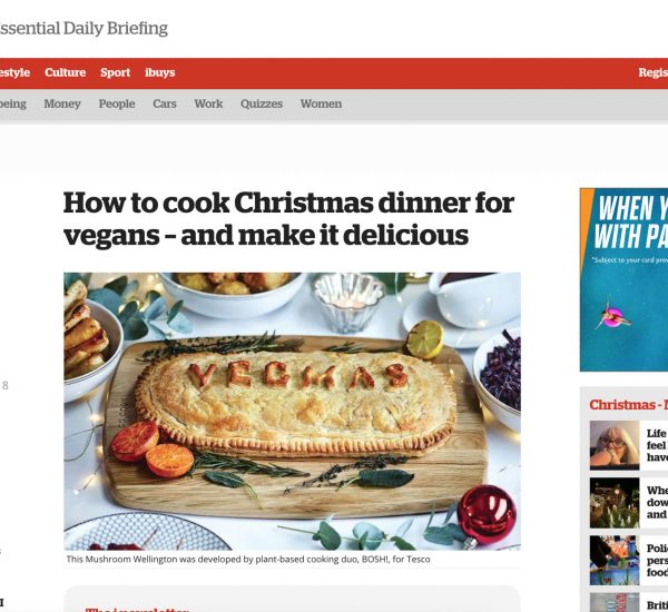 How to cook Christmas dinner for vegans – and make it delicious