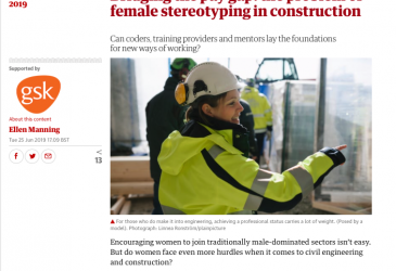 Bridging the pay gap: the problem of female stereotyping in construction