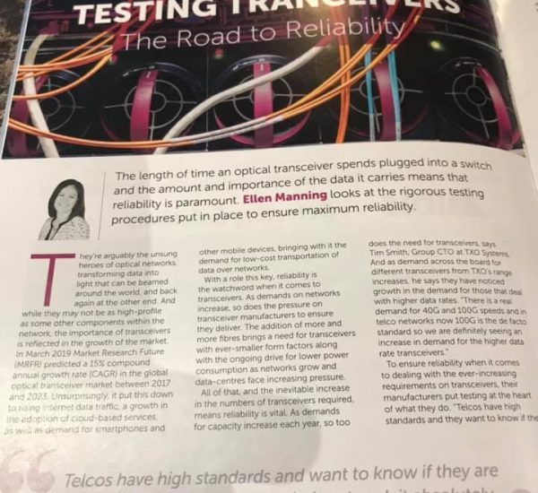 Testing Tranceivers The Road to Reliability