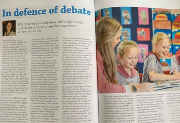 Prep school: In defence of debate