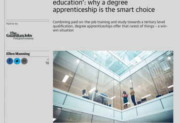 ‘Financial freedom and a university education’ - why a degree apprenticeship is the smart choice