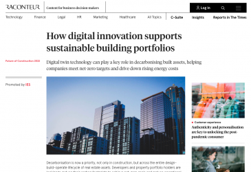 How digital innovation supports sustainable building portfolios