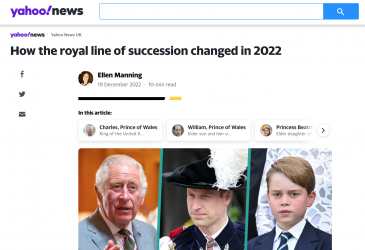 Royal line of succession