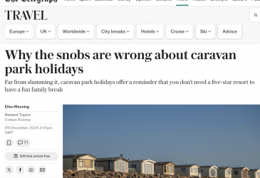 Telegraph caravan parks