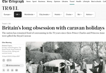 Telegraph Travel screenshot